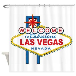  Welcome To Las Vegas Shower Curtain  Use code FREECART at Checkout