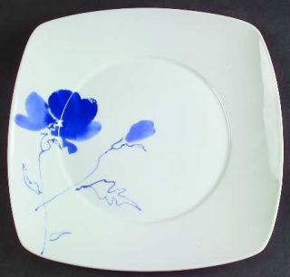 Studio Nova Ming Blue Dinner Plate, Fine China Dinnerware   Blue Flowers,White B