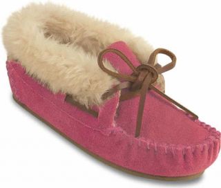 Childrens Minnetonka Charley Bootie   Hot Pink Suede Boots