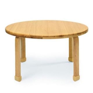 Angeles NaturalWood 36 Round Table AB7820 Height 12