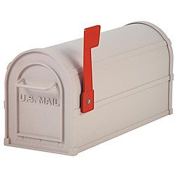 Salsbury Heavy duty Rural Beige Mailbox (Beige4800 series1/8 inch thick diecast aluminum front door and rear cover )