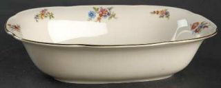 Tirschenreuth Colwyn 9 Oval Vegetable Bowl, Fine China Dinnerware   Multicolor