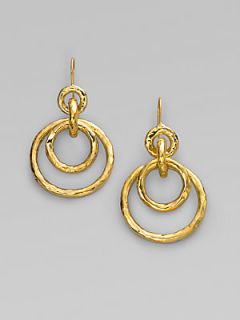IPPOLITA 18K Yellow Gold Circle Earrings   Gold