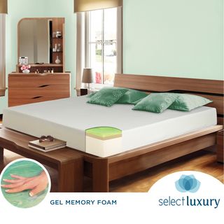 Select Luxury Swirl Gel Memory Foam 10 inch King size Medium Firm Mattress
