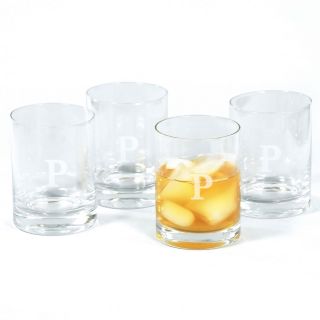 Engravable Etched Drinking Glasses