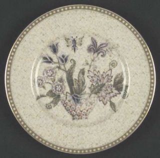 Wedgwood Floral Tapestry Bread & Butter Plate, Fine China Dinnerware   Multicolo