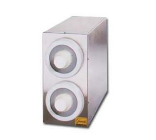 San Jamar EZ Fit Box System, 2 Portion Cup Dispensers, SS