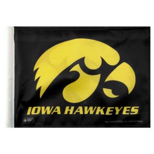 Iowa Hawkeyes Rico Industries Car Flag