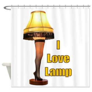  I Love Lamp Shower Curtain  Use code FREECART at Checkout