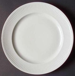 Royal Copenhagen Georgiana Dinner Plate, Fine China Dinnerware   All White, Embo