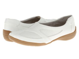 Easy Street Chauffeur Womens Slip on Shoes (White)
