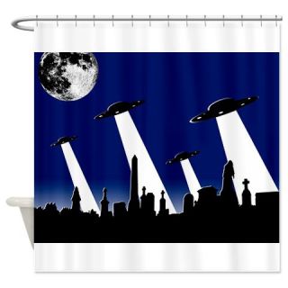  Alien Grave Robbers  Shower Curtain  Use code FREECART at Checkout