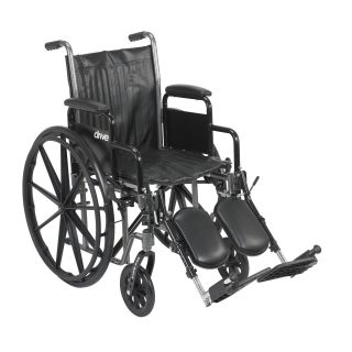 Drive Medical Silver Sport 2 Wheelchair With Various Arms Styles