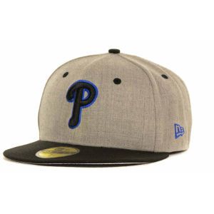 Philadelphia Phillies New Era MLB Gray Hound Fitted 59FIFTY Cap
