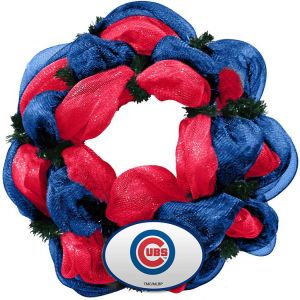 Chicago Cubs Mesh Wreath