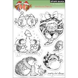Penny Black Christmas Friends Clear Stamps Sheet
