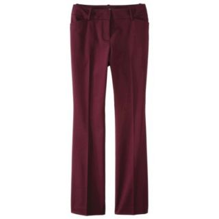 Mossimo Womens Doubleweave (Curvy Fit) Pant   Purple 8
