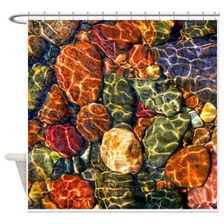  River Rocks Shower Curtain  Use code FREECART at Checkout