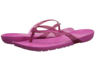 Crocs Really Sexi Flip Glitter Womens Sandals (Pink)