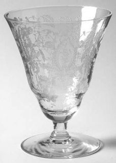 Viking Prelude (Long Stem,Rippled Bowl) Juice Glass   Stem #4901, Long Stem,Ripp