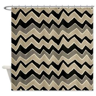  Hipster Funky Chevron Zigzags Shower Curtain  Use code FREECART at Checkout