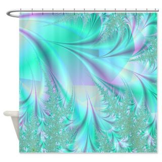  Aqua And Lavender Shower Curtain  Use code FREECART at Checkout
