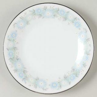 Noritake Blue Charm Bread & Butter Plate, Fine China Dinnerware   Blue Daisies,