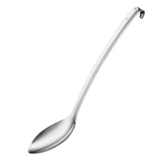 Rosle Straight Stainless Steel Basting Spoon, Hanging Hook