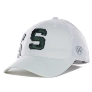 Michigan State Spartans Top of the World NCAA Molten White Cap