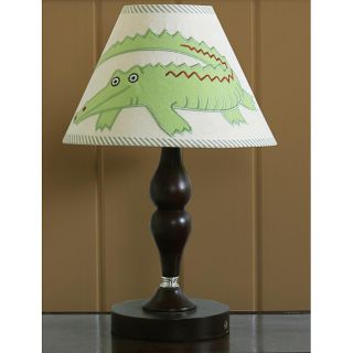 Safari And Jungle Animals Lamp Shade (65 percent polyester/35 percent cotton fabric cover, metal wire frame Care Spot clean as neededLamp base not included)