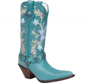 Womens Durango Boot DCRD016 12 Floral Harness Crush   Powder Blue Boots