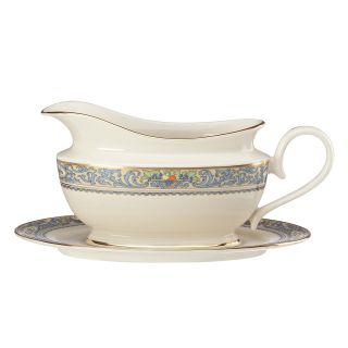 Lenox Autumn Sauce Boat And Stand
