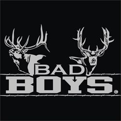 Upstream Images Bad Boys Silver Window Decal