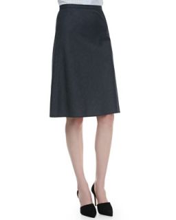 Womens Lonai D Knee Length Skirt   Theory