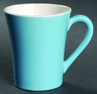 Royal (USA) Blue Heaven Mug, Fine China Dinnerware   Abstract Light Blue & Gray