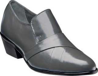 Mens Stacy Adams Soto 24820   Gray Kidskin Dress Shoes