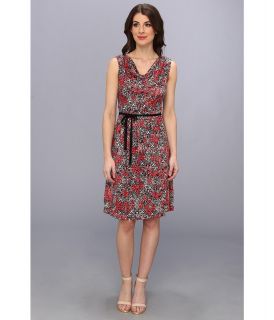 NIC+ZOE Petal Mosaic Print Dress Womens Dress (Multi)