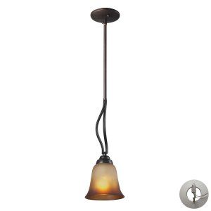 ELK Lighting ELK 11531 1 LA Malaga 1 Light Pendant