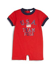 Ralph Lauren Infants Jersey Shortall   Red