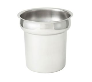 Winco 4 qt Inset, Stainless