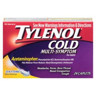 Tylenol Cold Multi Symptom   24 Count