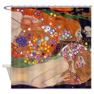  Gustav Klimt Water Serpents Shower Curtain  Use code FREECART at Checkout