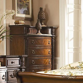 Woodbridge Home Designs Palace 5 Drawer Chest 1394 9