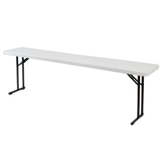 National Public Seating Lightweight 72 in. Rectangle Folding Seminar Table  