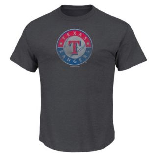MLB Mens Texas Rangers T Shirt   Grey (M)