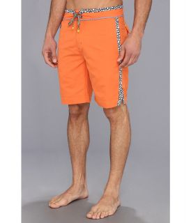 Robert Graham Decker Basic Swimshort Mens Swimwear (Orange)