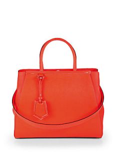 Fendi 2Jours Medium Shopper   Poppy