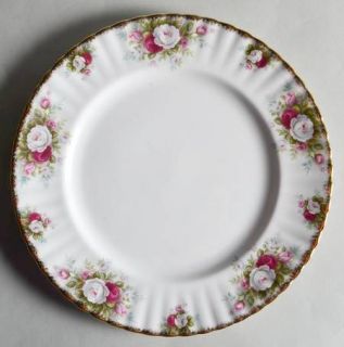Royal Albert Celebration Dinner Plate, Fine China Dinnerware   Montrose Shape,Wh