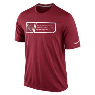 Nike Legend Jock Tag (NFL Arizona Cardinals) Mens T Shirt   Tough Red