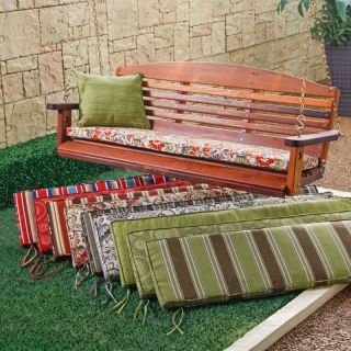 Atrium 53 x 14 Outdoor Cushion for Porch Swings and Gliders Zoe Stone   9696PK1 
